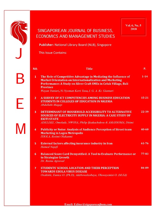 					View Vol. 6 No. (5) (2018)
				