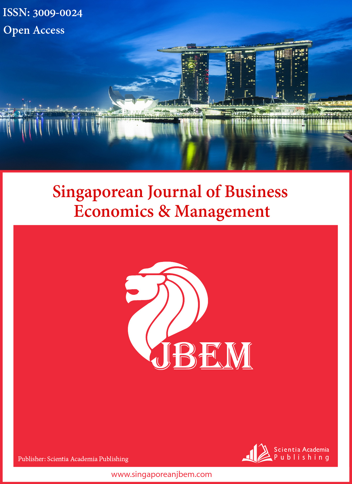 					View Vol. 12 No. 3 (2026): Singaporean Journal of Business Economics and Management
				